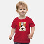 Renaissance Ninja Michelangelo Sumi-E-Baby-Basic-Tee-Astrobot Invention