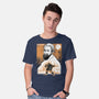 Renaissance Ninja Michelangelo Sumi-E-Mens-Basic-Tee-Astrobot Invention