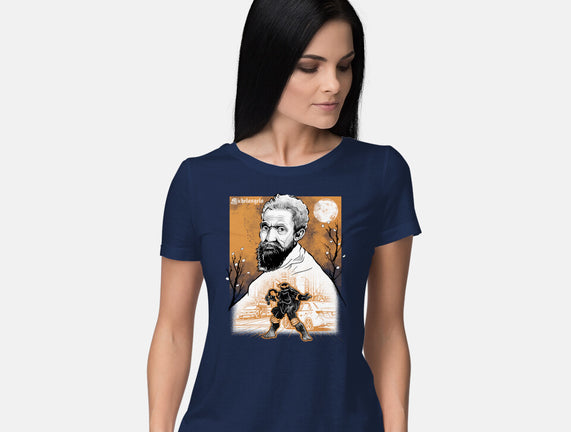 Renaissance Ninja Michelangelo Sumi-E