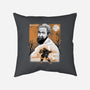Renaissance Ninja Michelangelo Sumi-E-None-Removable Cover w Insert-Throw Pillow-Astrobot Invention