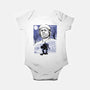 Renaissance Ninja Donatello Sumi-E-Baby-Basic-Onesie-Astrobot Invention