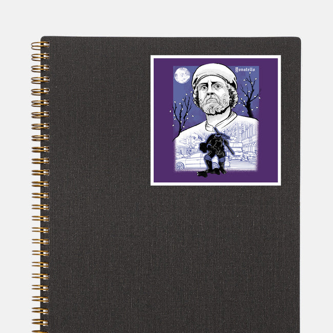 Renaissance Ninja Donatello Sumi-E-None-Glossy-Sticker-Astrobot Invention