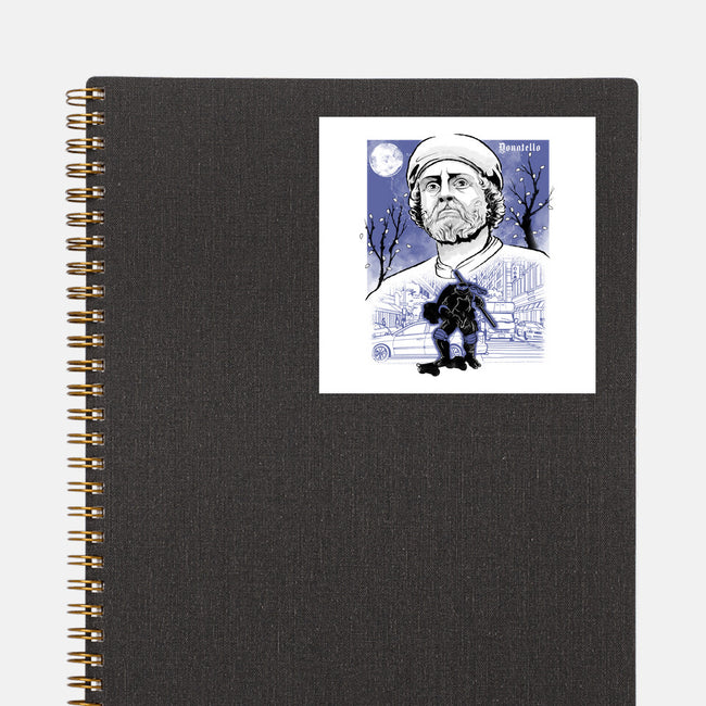 Renaissance Ninja Donatello Sumi-E-None-Glossy-Sticker-Astrobot Invention