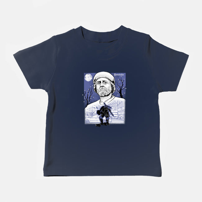 Renaissance Ninja Donatello Sumi-E-Baby-Basic-Tee-Astrobot Invention