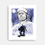 Renaissance Ninja Donatello Sumi-E-None-Stretched-Canvas-Astrobot Invention