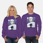 Renaissance Ninja Donatello Sumi-E-Unisex-Crew Neck-Sweatshirt-Astrobot Invention