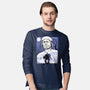 Renaissance Ninja Donatello Sumi-E-Mens-Long Sleeved-Tee-Astrobot Invention