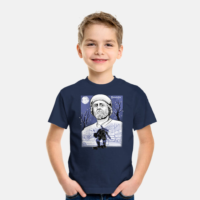 Renaissance Ninja Donatello Sumi-E-Youth-Basic-Tee-Astrobot Invention