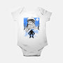 Renaissance Ninja Leonardo Sumi-E-Baby-Basic-Onesie-Astrobot Invention