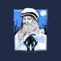 Renaissance Ninja Leonardo Sumi-E-None-Fleece-Blanket-Astrobot Invention
