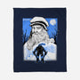 Renaissance Ninja Leonardo Sumi-E-None-Fleece-Blanket-Astrobot Invention