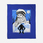 Renaissance Ninja Leonardo Sumi-E-None-Fleece-Blanket-Astrobot Invention