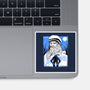 Renaissance Ninja Leonardo Sumi-E-None-Glossy-Sticker-Astrobot Invention