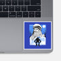 Renaissance Ninja Leonardo Sumi-E-None-Glossy-Sticker-Astrobot Invention