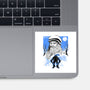 Renaissance Ninja Leonardo Sumi-E-None-Glossy-Sticker-Astrobot Invention