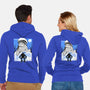 Renaissance Ninja Leonardo Sumi-E-Unisex-Zip-Up-Sweatshirt-Astrobot Invention