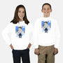 Renaissance Ninja Leonardo Sumi-E-Youth-Crew Neck-Sweatshirt-Astrobot Invention