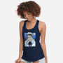 Renaissance Ninja Leonardo Sumi-E-Womens-Racerback-Tank-Astrobot Invention