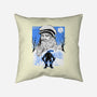 Renaissance Ninja Leonardo Sumi-E-None-Removable Cover w Insert-Throw Pillow-Astrobot Invention