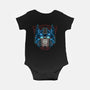 We Roll Out-Baby-Basic-Onesie-glitchygorilla
