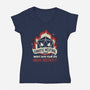 Chaotic Caos-Womens-V-Neck-Tee-Vallina84