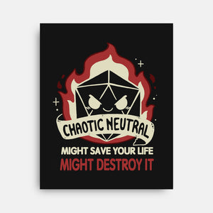 Chaotic Caos-None-Stretched-Canvas-Vallina84