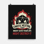 Chaotic Caos-None-Matte-Poster-Vallina84