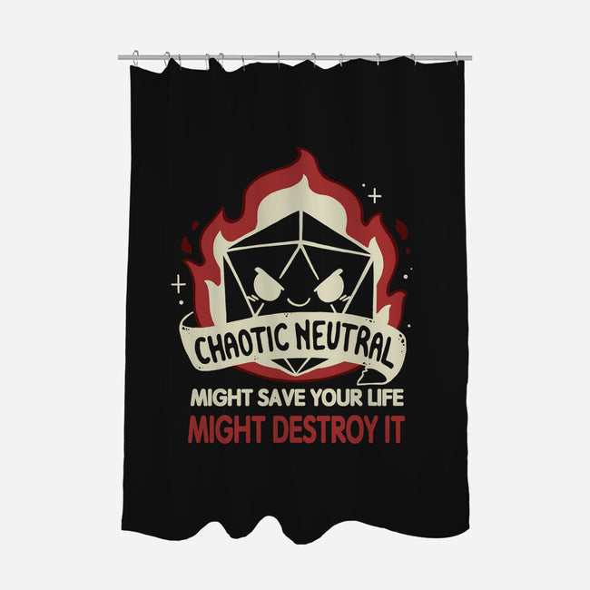 Chaotic Caos-None-Polyester-Shower Curtain-Vallina84