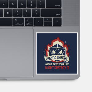 Chaotic Caos-None-Glossy-Sticker-Vallina84