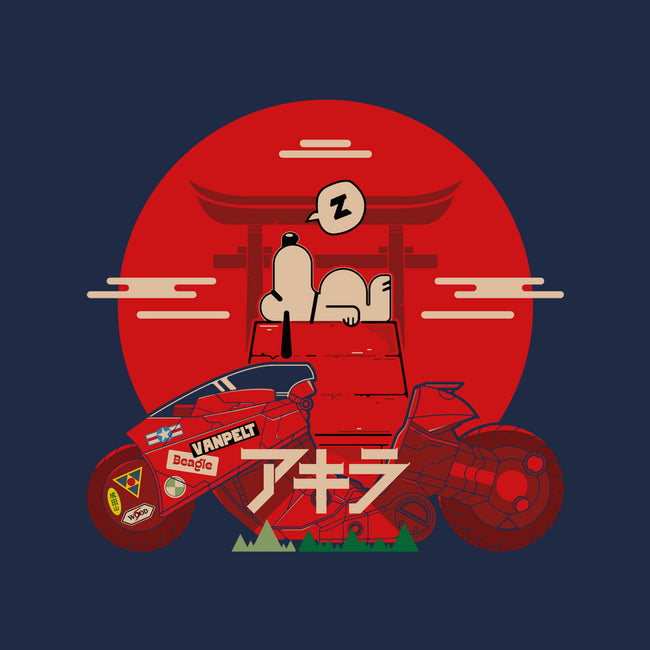 Snoopy X Akira-Unisex-Pullover-Sweatshirt-BadBox