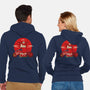 Snoopy X Akira-Unisex-Zip-Up-Sweatshirt-BadBox