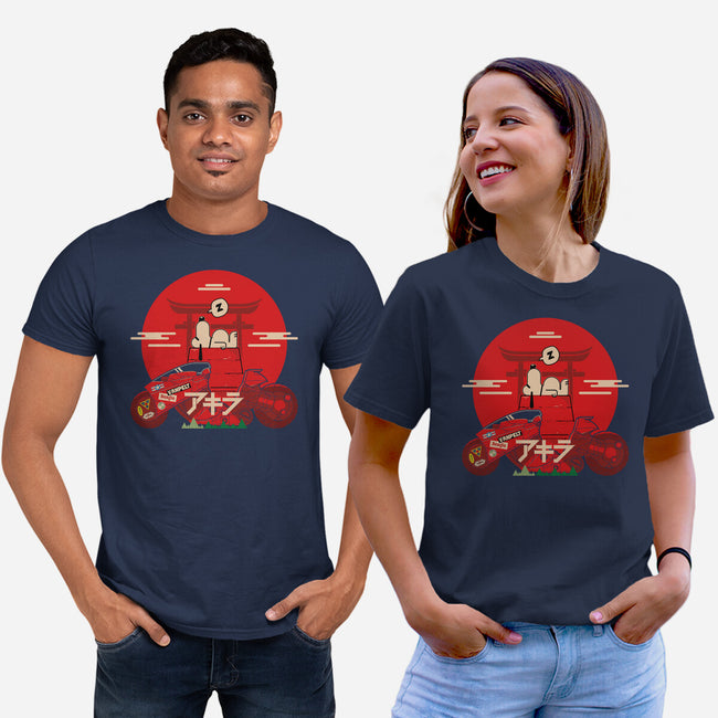Snoopy X Akira-Unisex-Basic-Tee-BadBox