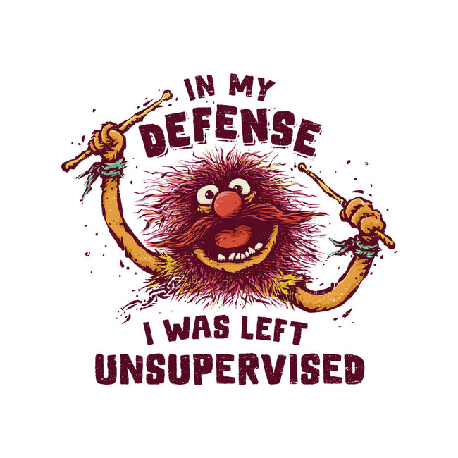 I Was Left Unsupervised-Youth-Crew Neck-Sweatshirt-kg07