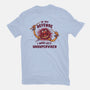 I Was Left Unsupervised-Womens-Fitted-Tee-kg07