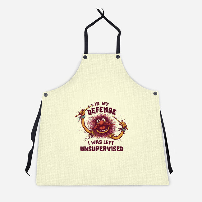 I Was Left Unsupervised-Unisex-Kitchen-Apron-kg07