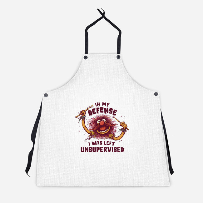 I Was Left Unsupervised-Unisex-Kitchen-Apron-kg07