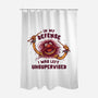 I Was Left Unsupervised-None-Polyester-Shower Curtain-kg07