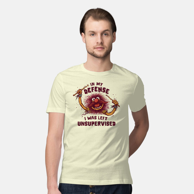 I Was Left Unsupervised-Mens-Premium-Tee-kg07