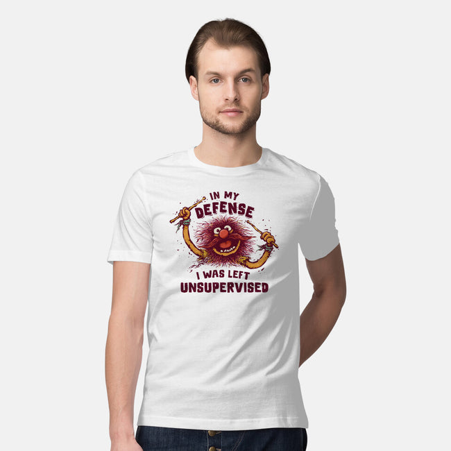I Was Left Unsupervised-Mens-Premium-Tee-kg07
