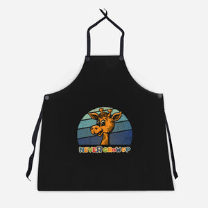 Never Going To Grow Up-Unisex-Kitchen-Apron-kg07