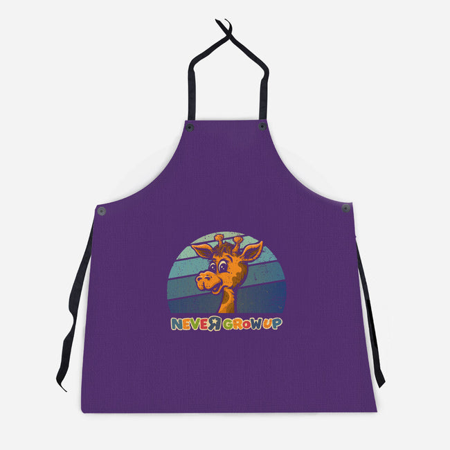 Never Going To Grow Up-Unisex-Kitchen-Apron-kg07