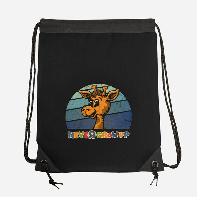 Never Going To Grow Up-None-Drawstring-Bag-kg07