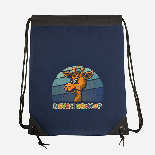 Never Going To Grow Up-None-Drawstring-Bag-kg07