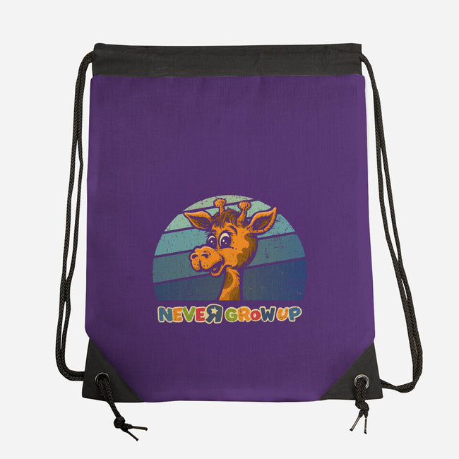 Never Going To Grow Up-None-Drawstring-Bag-kg07