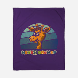Never Going To Grow Up-None-Fleece-Blanket-kg07
