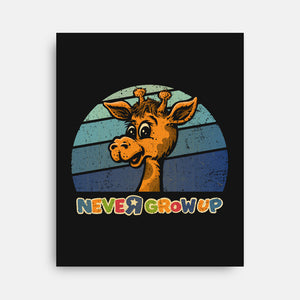 Never Going To Grow Up-None-Stretched-Canvas-kg07