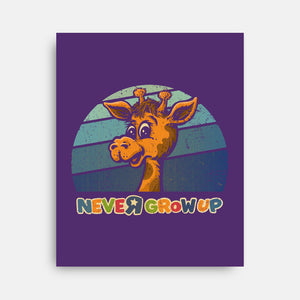 Never Going To Grow Up-None-Stretched-Canvas-kg07