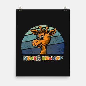 Never Going To Grow Up-None-Matte-Poster-kg07