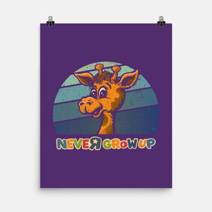 Never Going To Grow Up-None-Matte-Poster-kg07