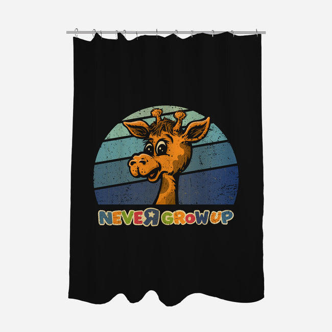 Never Going To Grow Up-None-Polyester-Shower Curtain-kg07